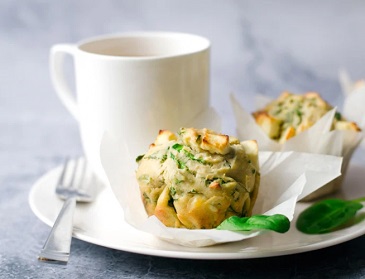 Egg White Protein Savoury Muffins